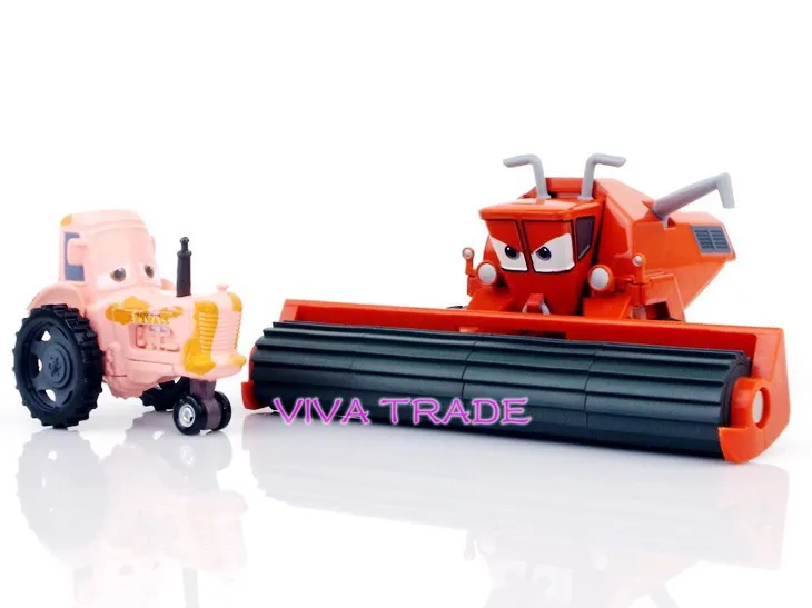 100% ORIGINAL PIXAR CARS FRANK THE COMBINE HARVESTER AND