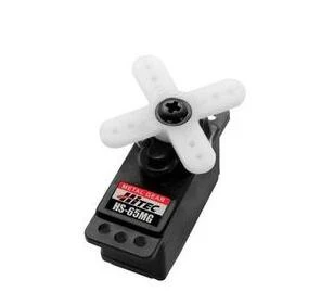 

1PC Hitec Small Analog Servo HS-65MG Rudder Steering Gear for RC UAV Drone Aircraft DIY Accessories