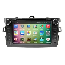 8″ Android 5.1.1 Quad Core Car Radio DVD GPS Navigation Central Multimedia for Toyota Corolla 2006 2007 2008 2009 2010 2011 WIFI