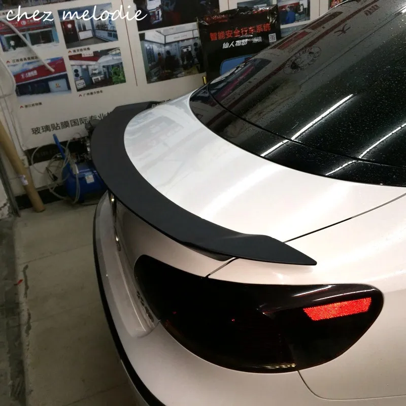 Primer Unpainted Frp Car Rear Trunk Spoiler Wing For Volkswagen Cc 2009