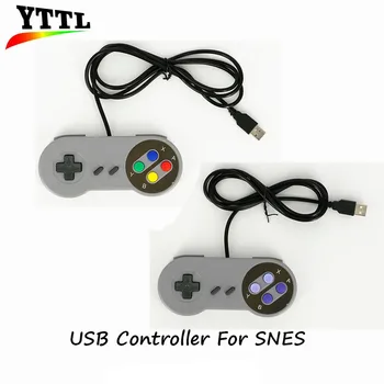 

200 PCS \Lot Classic USB Controller PC Controllers Gamepad Joypad Joystick Replacement for Super SNES NES Tablet PC Windows MAC