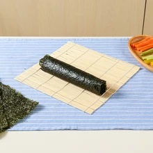 Bamboo Japanese Sushi Rolling Roller, DIY Sushi Mat Onigiri Rice Roller Hand Maker Sushi Tools Kitchen Japanese Sushi Maker Too