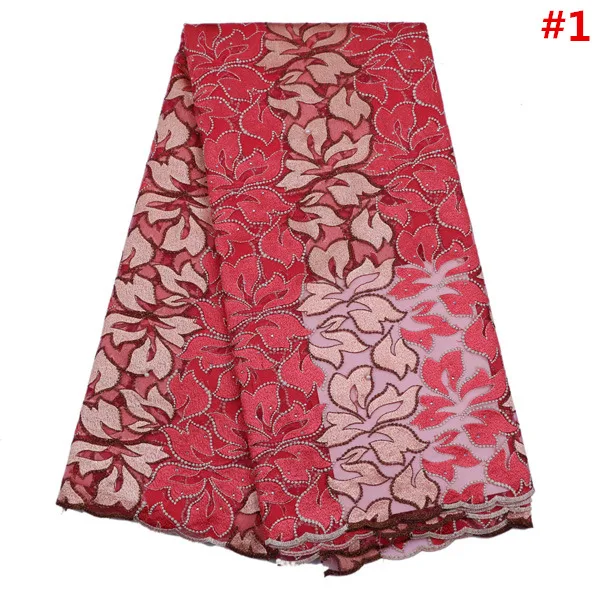 

New arrival african lace fabric french net lace fabric guipure lace fabric high quality 5 yards TX021147