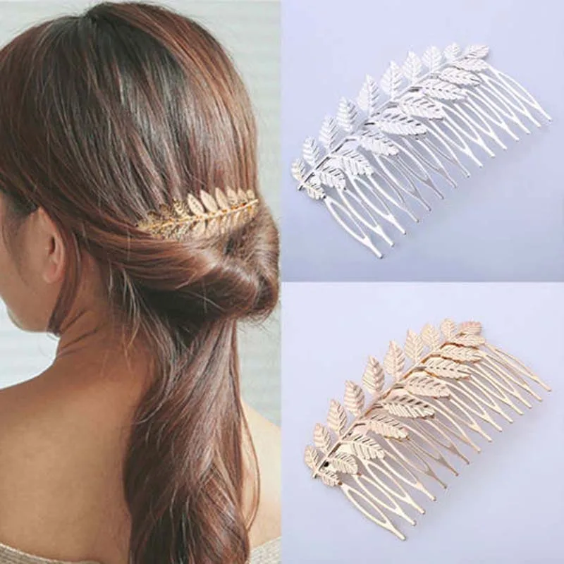 

Tree Leaf Women Girls Metal Hair Clip Hairpin Clamp Fashion Jewelry Hairclip Barrettes Headwear Hair Accessories