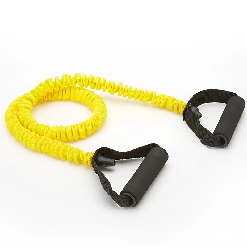 

120cm Yoga Pull Rope Fitness Resistance Bands Exercise Tubes Practical Training Elastic Band Rope Yoga Workout Cordages 1PC