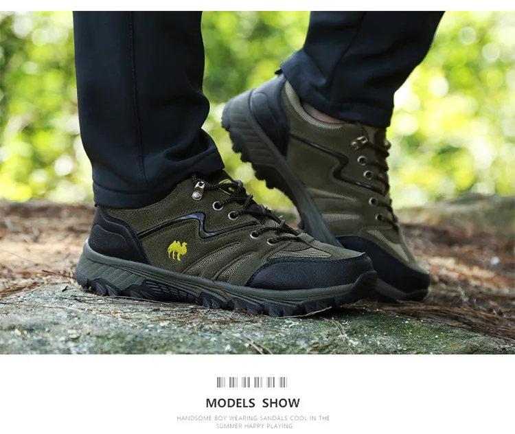 BACKCAMEL2019 новая походная обувь одежда непромокаемые спортивные уличные туфли Нескользящие альпинистские горные мужские shoesSIZE39-44