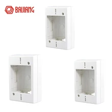 118mm US standard Socket Switch Box, US Standard Mount Dark Box Wall Socket Cassette,Mounting box,ABS
