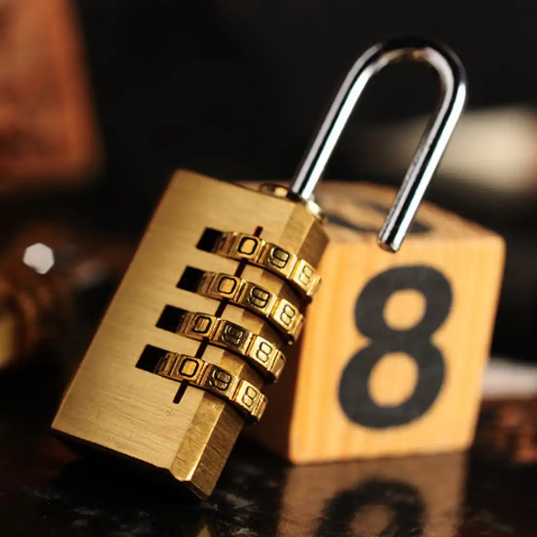 Digital Cipher Lock Mini 4 Digits Number Password Code Lock