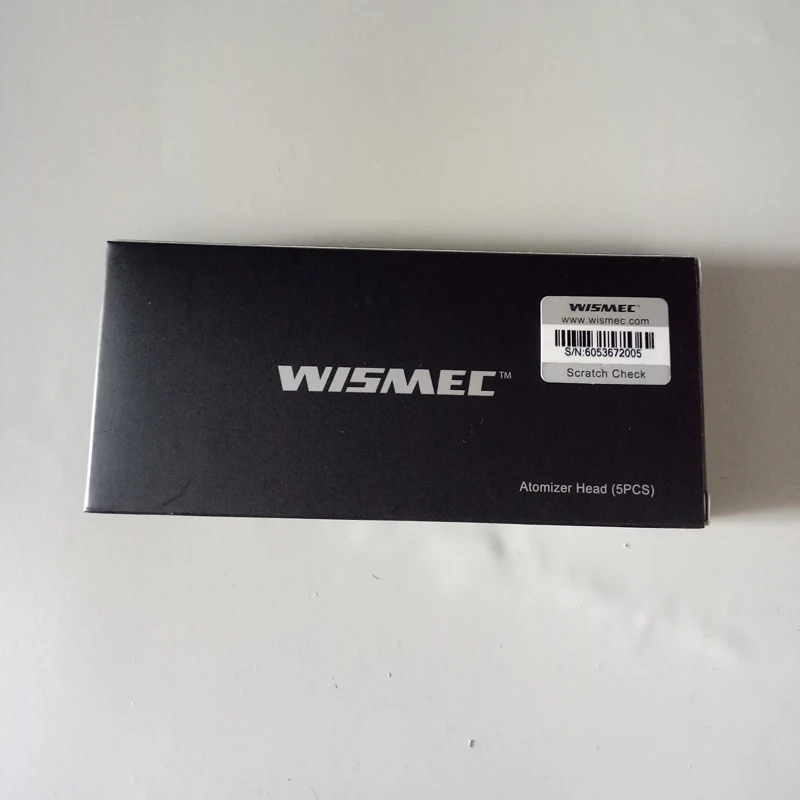 Оригинальный испаритель Wismec WS01 с тройной головкой 0 2 Ом для электронной сигареты
