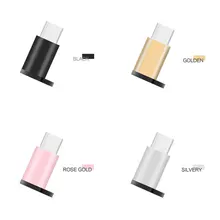 6 цветов mi cro USB Женский Тип C Мужской адаптер для Letv Xiaomi mi 5X Oneplus samsung S8 Plus