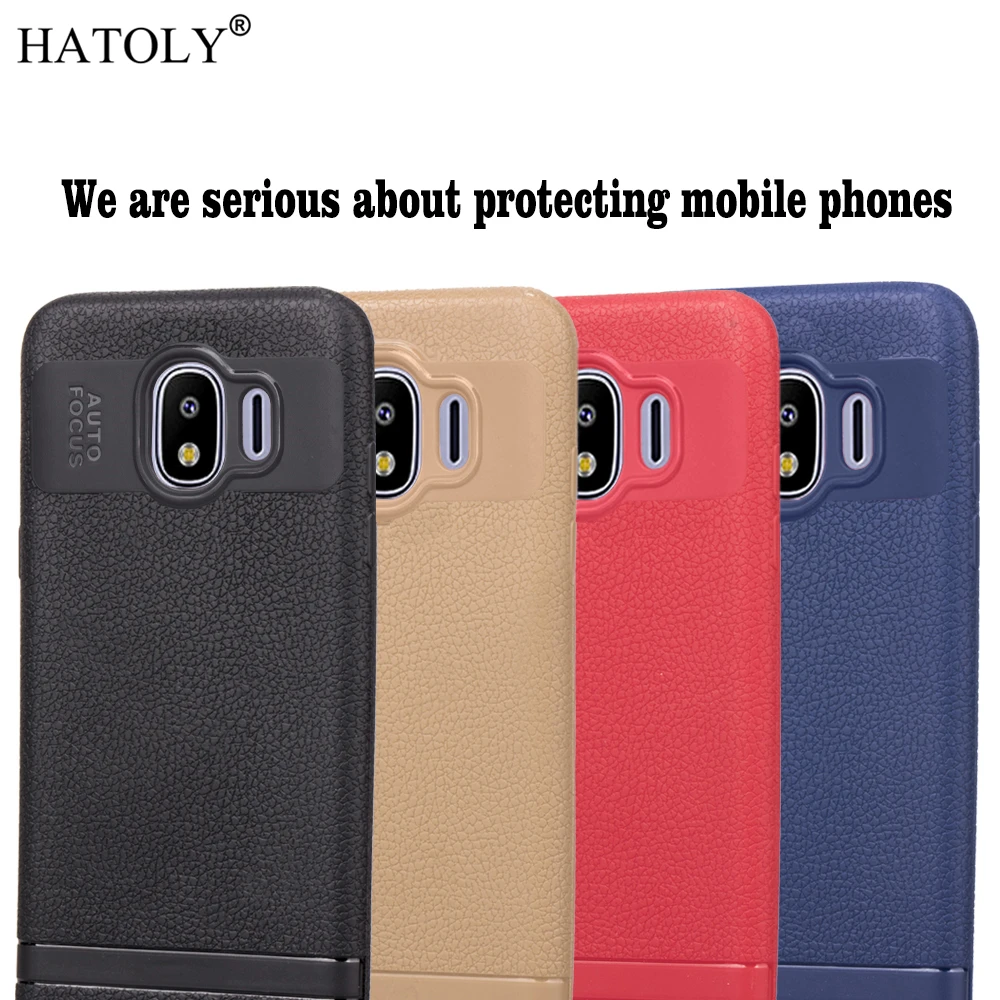 

sFor Samsung Galaxy J4 2018 Case Cover for Samsung J4 2018 Rubber Silicon Armor Shell Phone Case For Samsung Galaxy J4 2018 J400