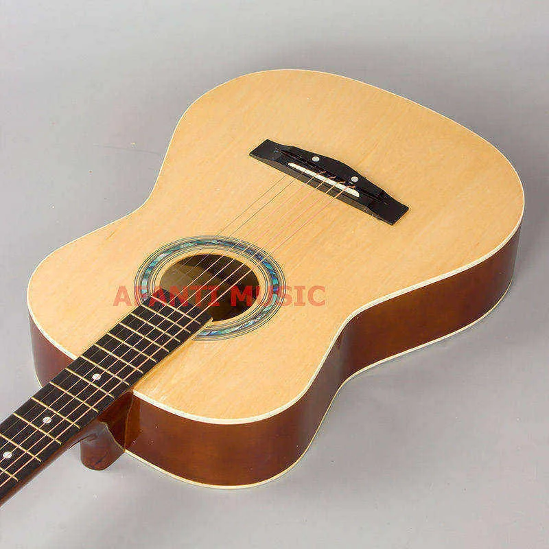 

36 inch Black color Acoustic guitar of Afanti Music (AAL-1609)