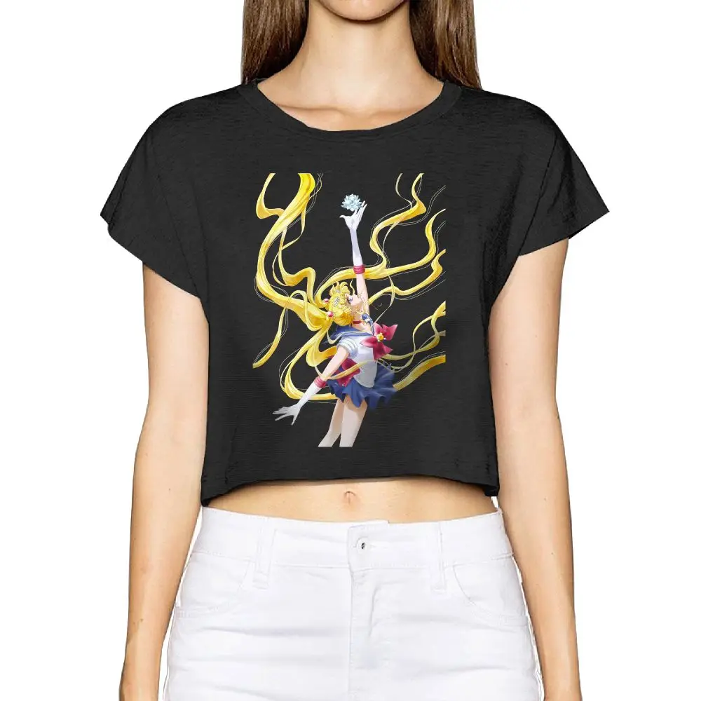 SAMCUSTOM Camisetas настоящий короткий 3D принт луна и звезды Летняя модная уличная