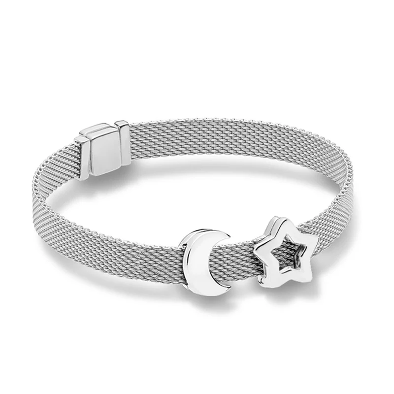 

Sterling Silver Reflections Comet Joint Moon Zt0201 Suitable For Gifts From Valentine's Original Gift Form Of Jewelry Women