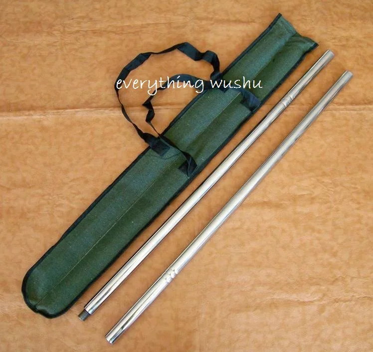 Monkey King Staff Shaolin Metal Sticks Wushu Gun Su Kung Fu Staffin