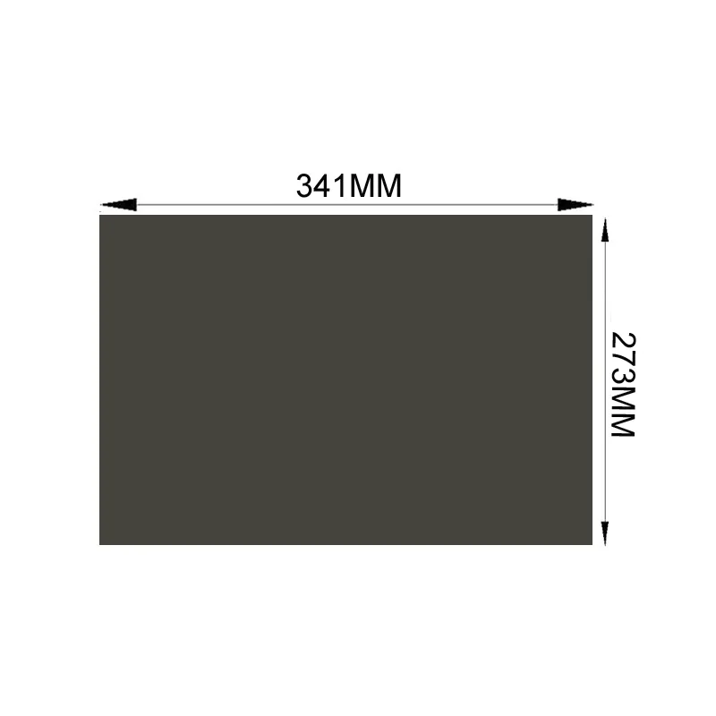1 шт. 1" 0 градусов 4:3 ЖК-светодиодный поляризационный пленочный лист