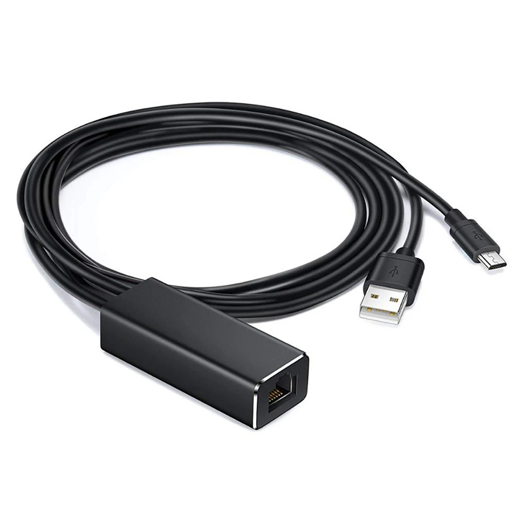 Ethernet адаптер USB 2 0 к RJ45 для Google Ultra Audio TV Stick Micro сетевая карта | Электроника
