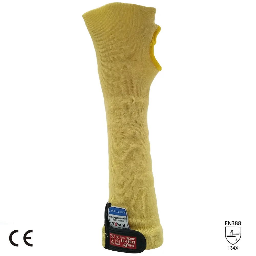 

SAFETY-INXS 3-Level Anti-cut Arm Outdoor Sports Drive Work Arm Protective 10 Gauge Safety Working Gloves 36CM/45CM