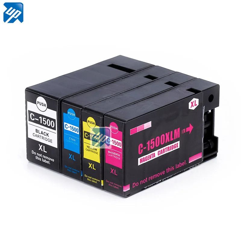 

4 PGI-1500XL Ink Cartridges for Canon MAXIFY MB2050/MB2350/MB2150/MB2750 full with Pigment Ink