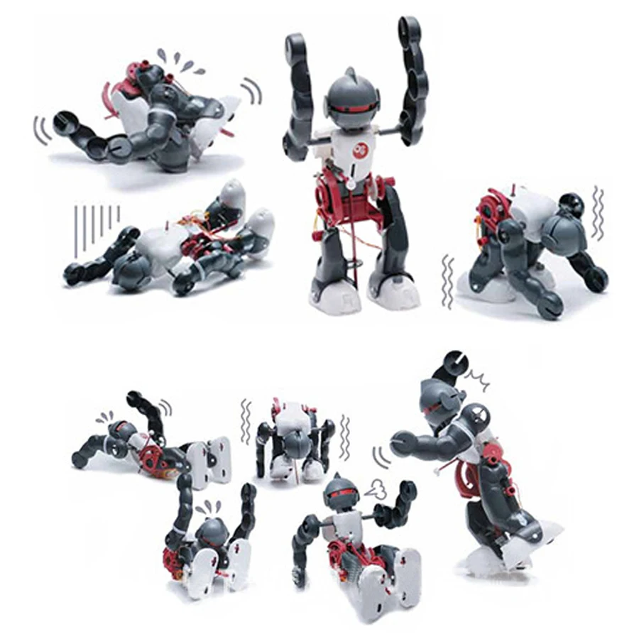 3 in 1 tumbling robot assembly toy educational DIY electronic kits
