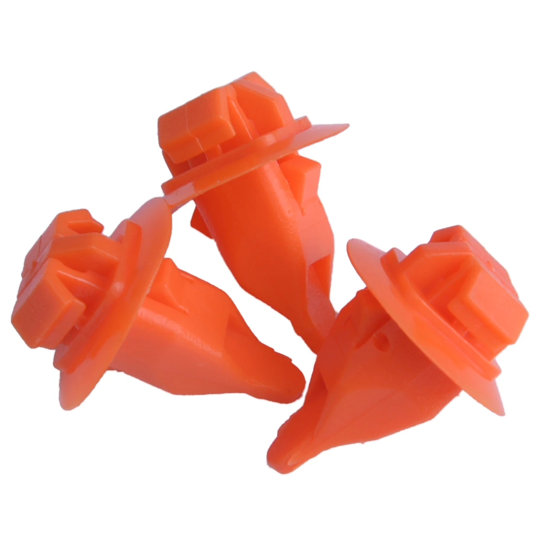 MOTORS 50X Orange Fender Wheel Flare Moulding Clip Retainer for Toyota