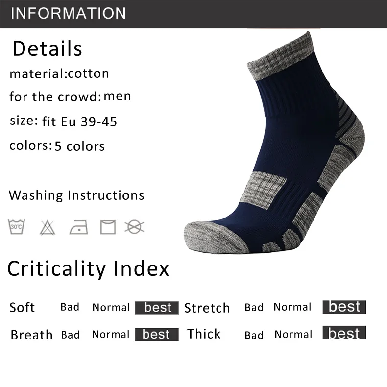 VERIDICAL, хлопковые мужские носки, компрессионные, плотные, цветные, зимние, meias, 5 пар/лот, хорошее качество, дышащие, спортивные, махровые носки, sox