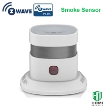 EN14604 одобренный z-волна Европейская версия член маленький хороший дизайн детектор дыма CR123 батарея z-волна датчик Пожарной Сигнализации
