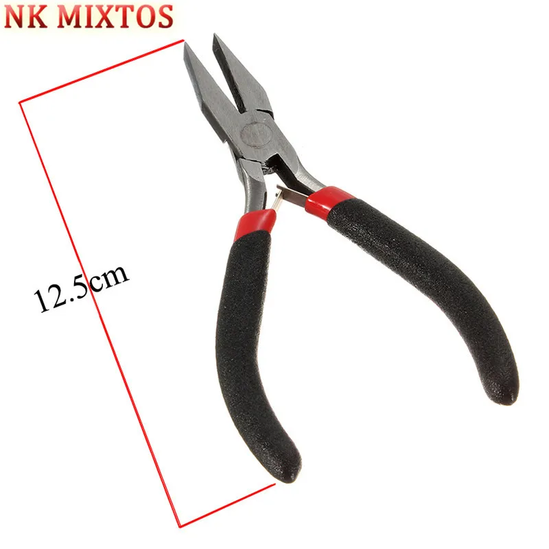 NK MIXTOS 8 шт./компл. углеродистая сталь черные Ювелирные плоскогубцы для