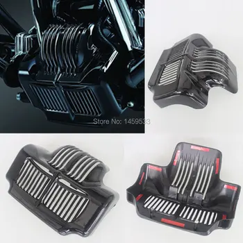 

Motorcycle Black Stock Oil Cooler Cover fit for Harley Touring Road King Electra Road Street Glide Trikes 2011-2015