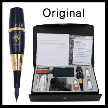 

Free shipping 1 set USA biotouch sunshine tattoo machine kit permanent makeup machine kit For Eyebrow and Lip With Tattoo Gun