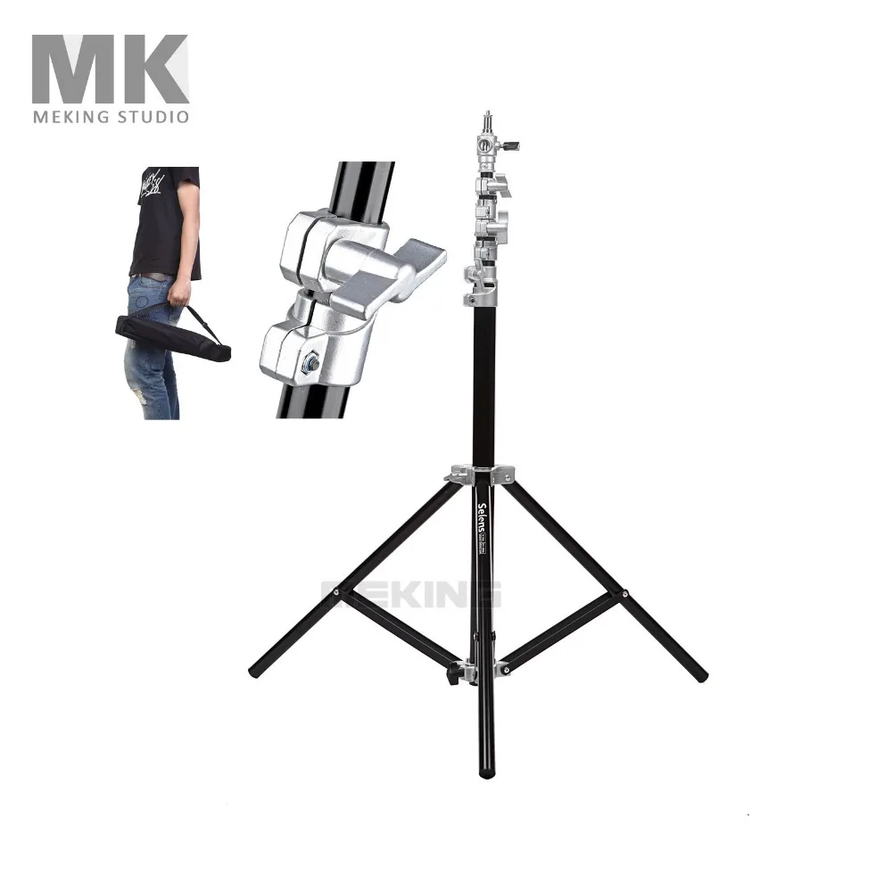 Prix pour Selens photo studio air-coussin heavy duty lumière stand 4 m 13.2ft sgt-4000a avec sac de transport pour fond charge 7 kg Prix pour Selens photo studio air-coussin heavy duty lumière stand 4 m 13.2ft sgt-4000a avec sac de transport pour fond charge 7 kg