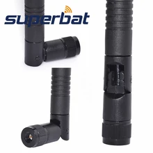Superbat Custom 700MHz 5dBi Гибкая Выдвижная штыревая антенна с SMA штекером однонаправленный дипольный наклон-Swirel сотовый телефон
