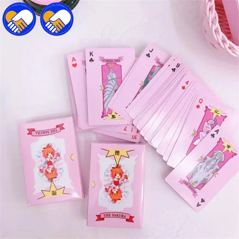 Оптовая продажа 10 пакетов Cardcaptor Сакура 54 шт. покер карты Captor Sakura Mahou Клоу аниме