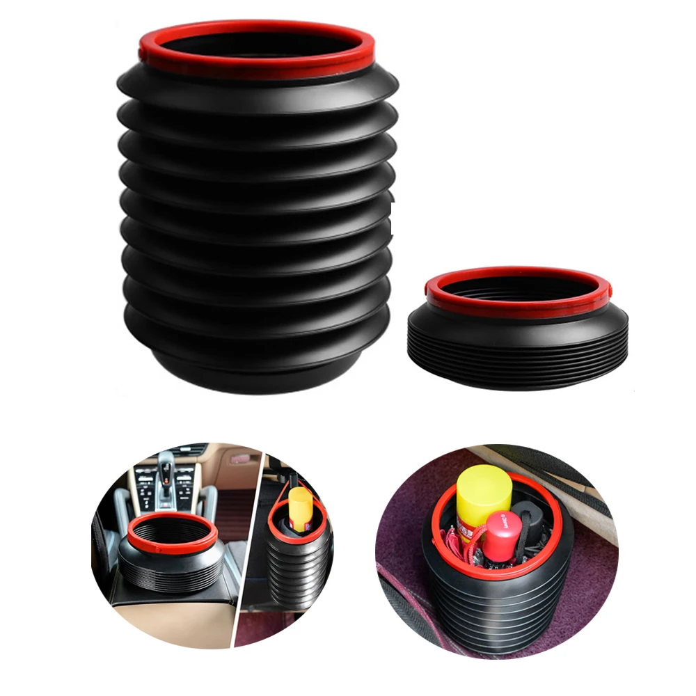 

Car trash can collapsible multi-function car storage box telescopic outdoor car trunk seat storage box