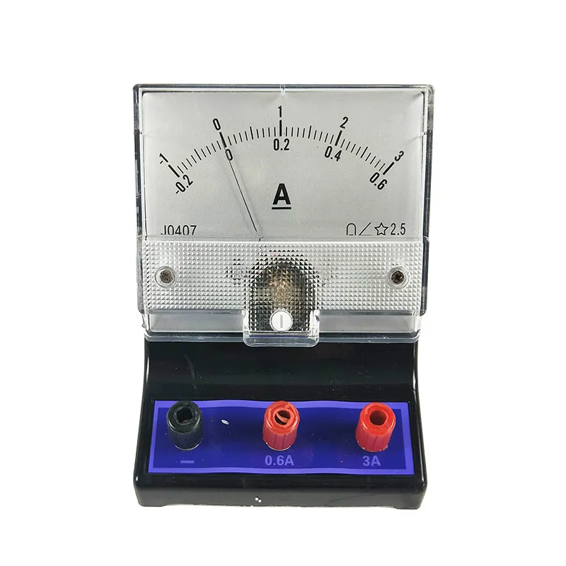 DC ammeter J0407 Dual range ammeter Physics teaching instrument