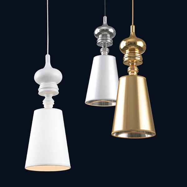 

Josephine T Pendant By Jaime Hayon from Metalarte Small Large version lamp suspension light lighting Black/ White/ Gold/ Silver