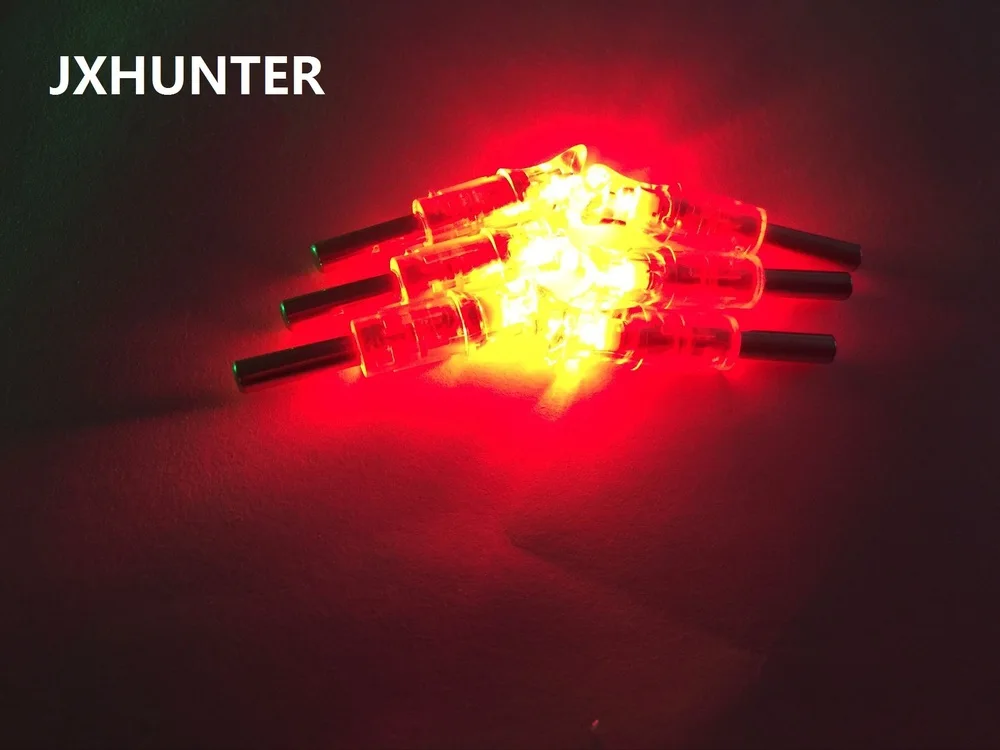 30PK Led Lighted arrow Nock for crossbow Half moon nock Automatic light