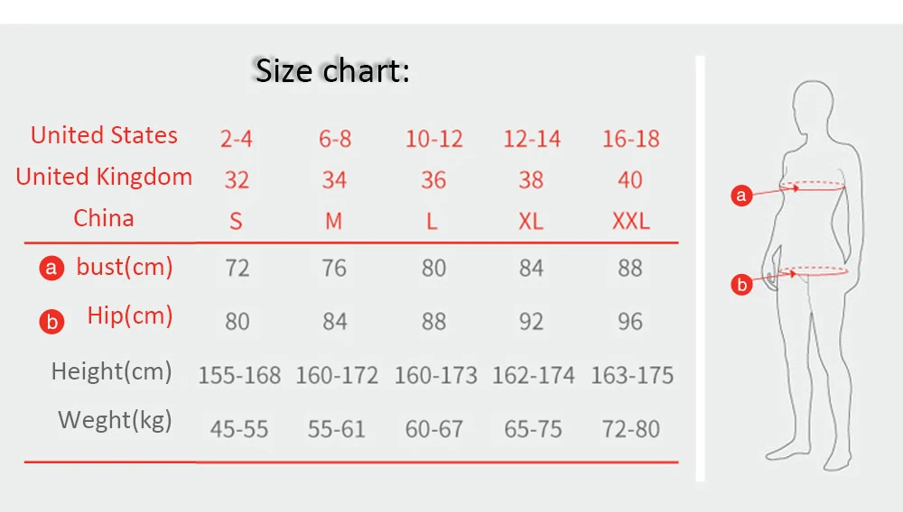 bikini size