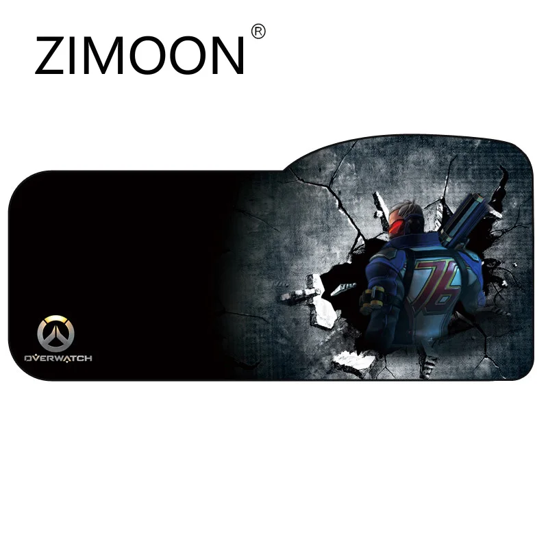 

ZIMOON Arc Large Gaming Mouse Pad OW Print Speed version Mouse Mat 730x330 Desk Mat Mousepad With Keyboard Mat For Laptop&PC