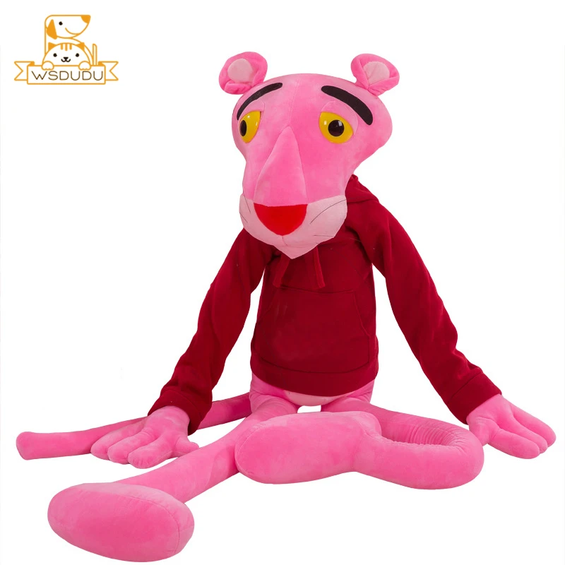 

Sweater Pink Panther Cute Plush Stuffed Toys Plaything Naughty Dolls Long Hands Kawaii Animals For Children Girls Gifts Cartoon