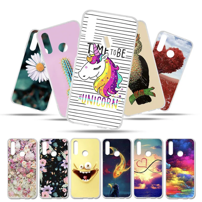 

Bolomboy Painted Case For Lenovo Z6 Lite Case Silicone Soft TPU Cases For Lenovo Z6Lite L38111 Cover Wildflowers Cute Animal Bag