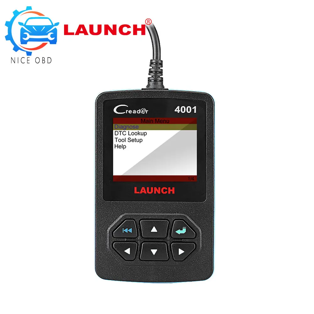

LAUNCH OBD2 Creader 4001 CR4001 Code reader professional auto diagnostic tool for Kia/for Toyota/for mazda free update online