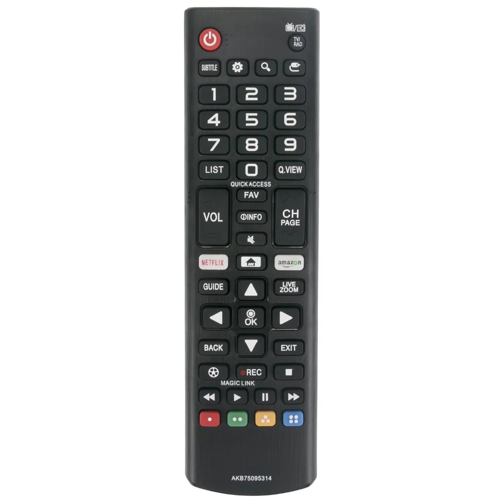 

New AKB75095314 Replaced Remote Control fit for AKB75095314 LG TV