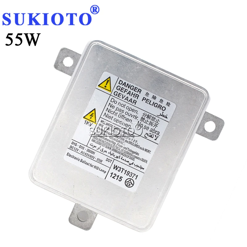 SUKIOTO New D1S D1R D3S 55W HID Xenon Ballast 55W Control Unit OEM 8K0941597C 8K0941597E 8K0941597 Headlight Lamp HID Ballast (1)
