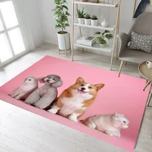 Коврики для собак и кошек и розовые ковры для детей, для дома, для гостиной, большие нескользящие, для спальни, для прихожей, для йоги, для кухни, коврик в ванную