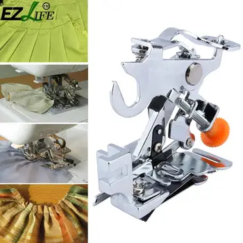 Household Ruffler Presser Foot Low Shank Pleated Attachment Presser Foot Sewing Machine Accessories DJ0477