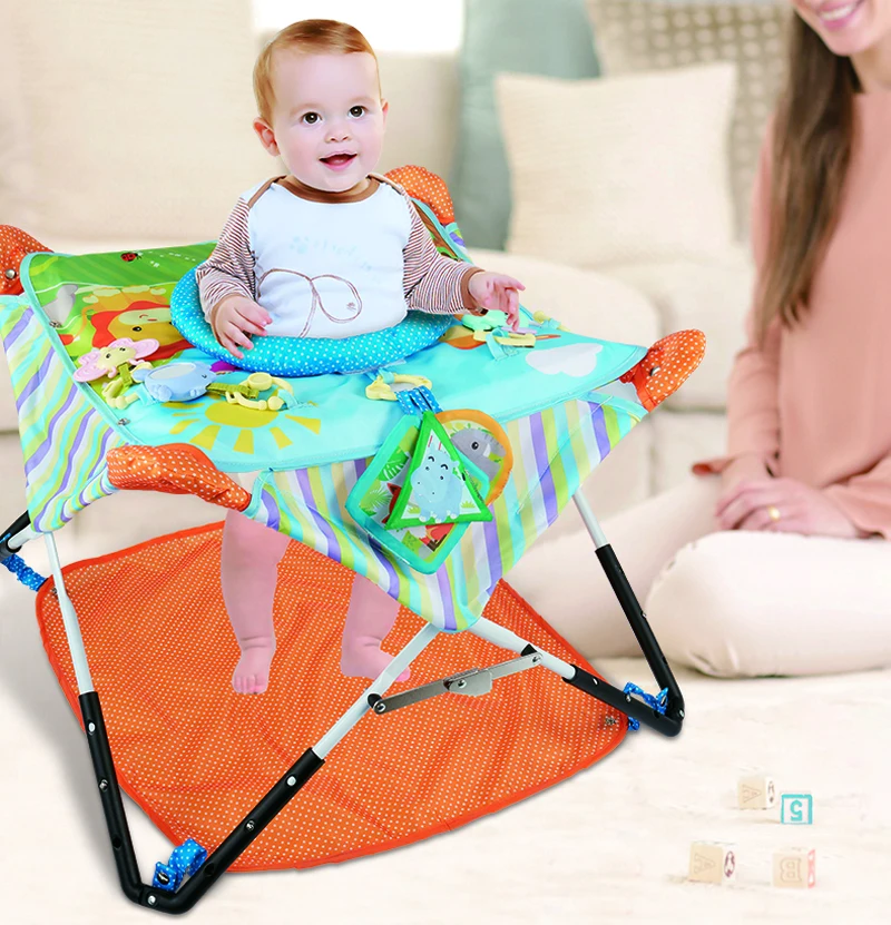 Murah Jumper Bayi Multifungsi Jumperoo Baby Walker Cradle Hutan Hujan Ayunan Bayi dengan Mobiel Memantul Kursi