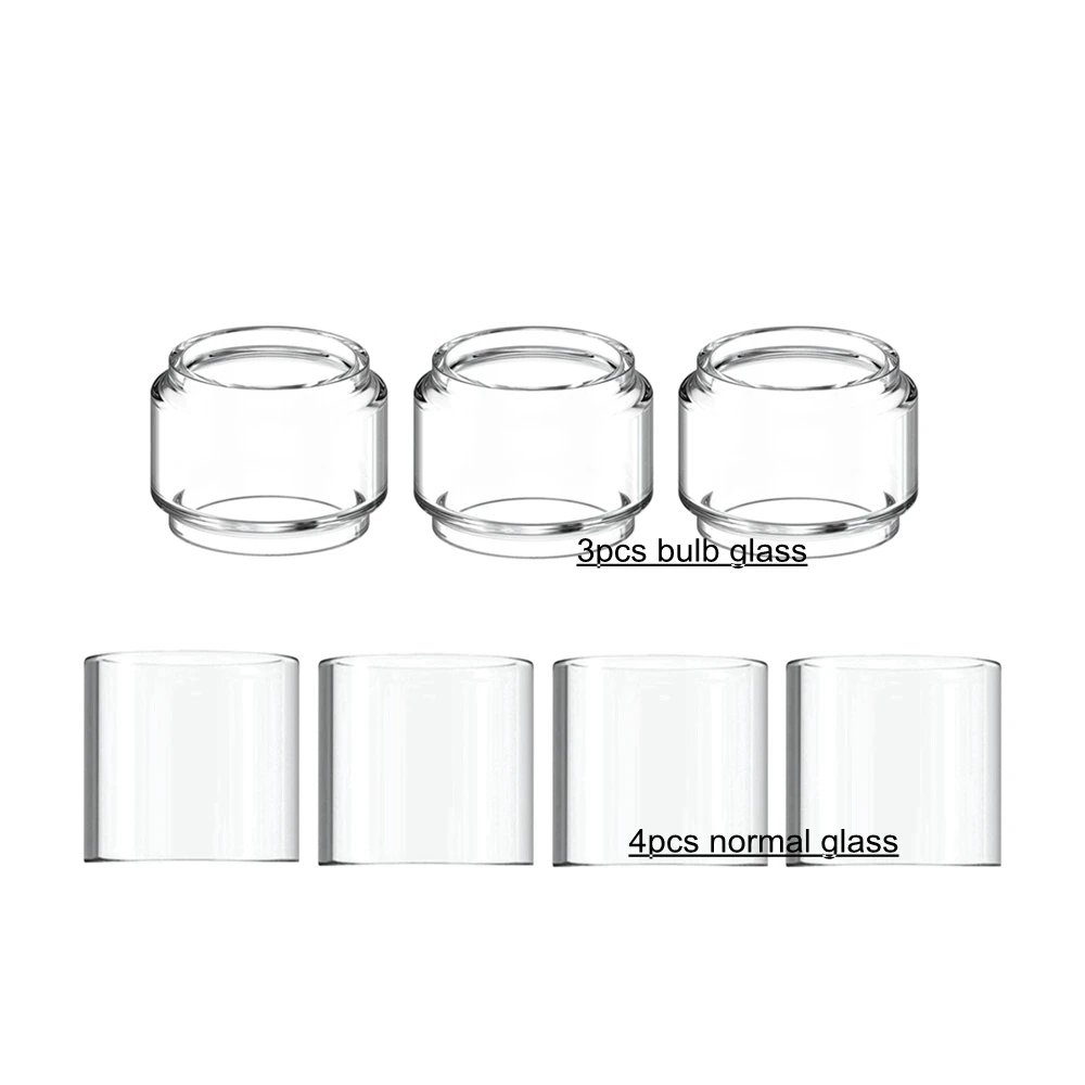 

Bubble Bulb Fatboy Replacement Glass Tube Fit For VOOPOO Uforce T1 T2 Tank 8ml Glass Tube Tank Need Chimney Connector Adapter