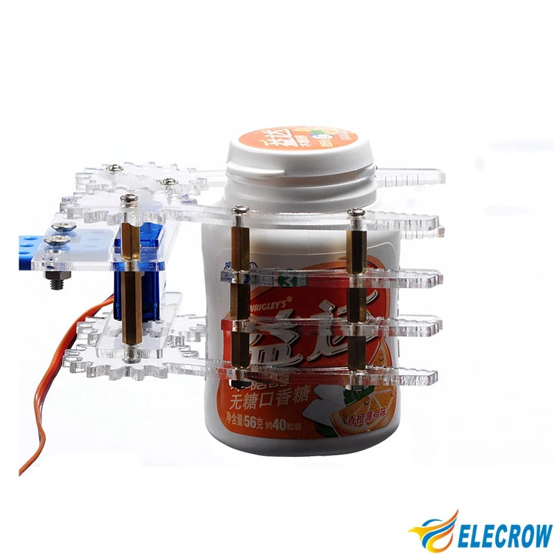 Elecrow Robot Arm 4 DOF акриловый сервопривод 9G для Arduino вращающаяся 3d машина автомобильный