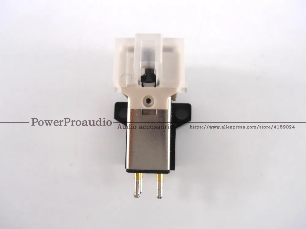 1Set Magnetic Cartridge Stylus + Turntable Headshell 4 Pin Contacts For Phonograph Turntable Gramophone LP Vinyl Needle